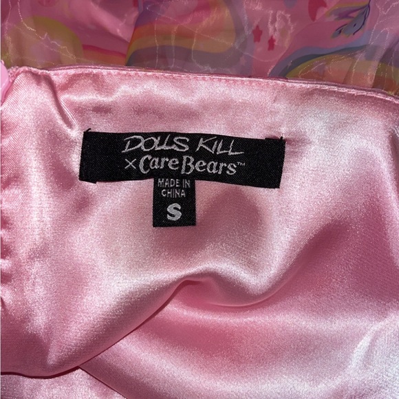 Dolls Kill Dresses Dollskill X Care Bears Puff Sleeve Babydoll